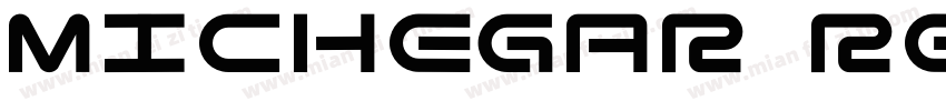 Michegar Regular字体转换